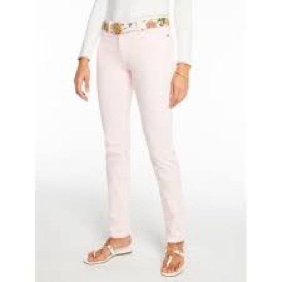 J. McLaughlin Lexi Pale Pink Pants size 12